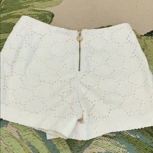 Lilly Pulitzer Shell Eyelet Skort